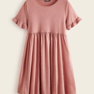 pink shein dress